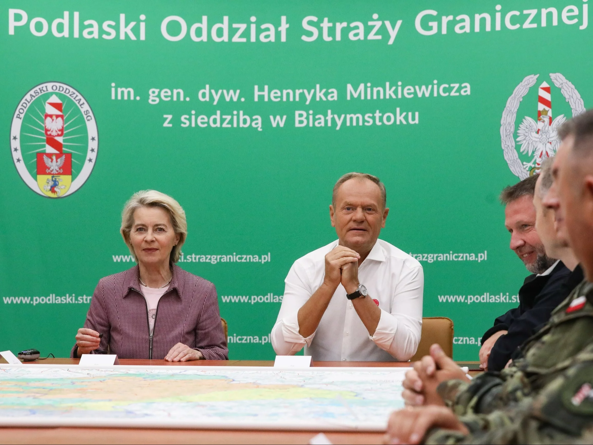 Ursula von der Leyen i Donald Tusk