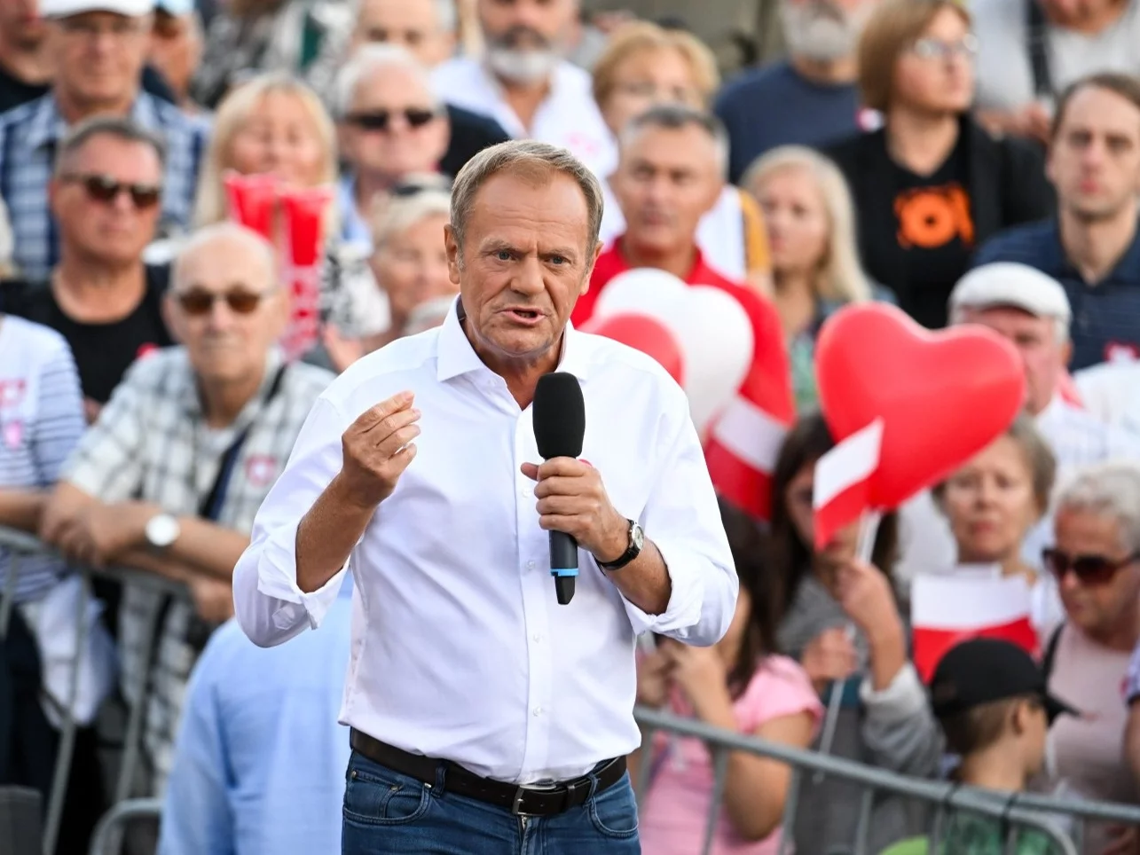 Donald Tusk w Skarżysku-Kamiennej