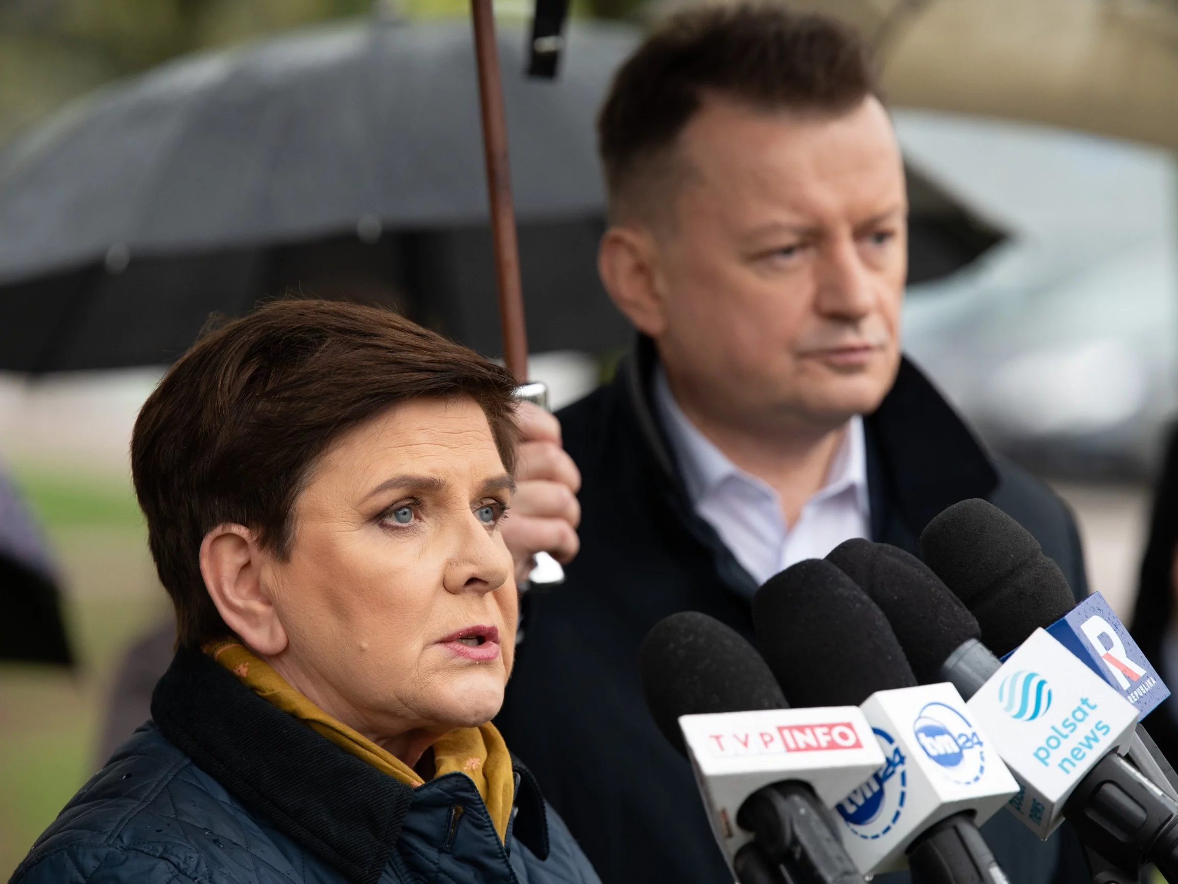 Beata Szydło i Mariusz Błaszczak