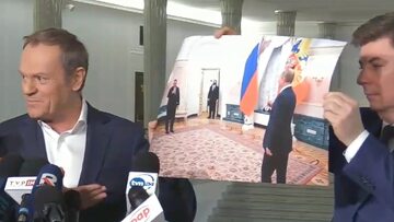Tusk pokazał zdjęcie z Kremla