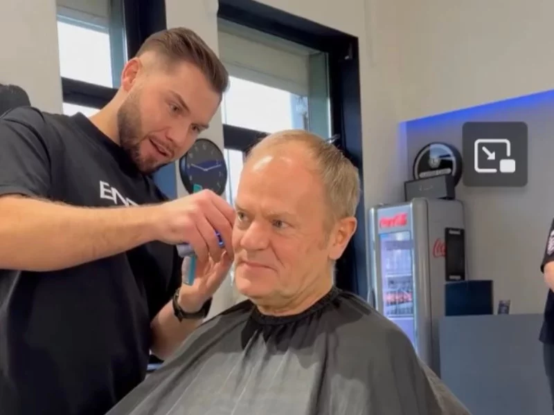 Tusk u barbera o piłce nożnej i składce zdrowotnej. Jest nagranie – Wprost