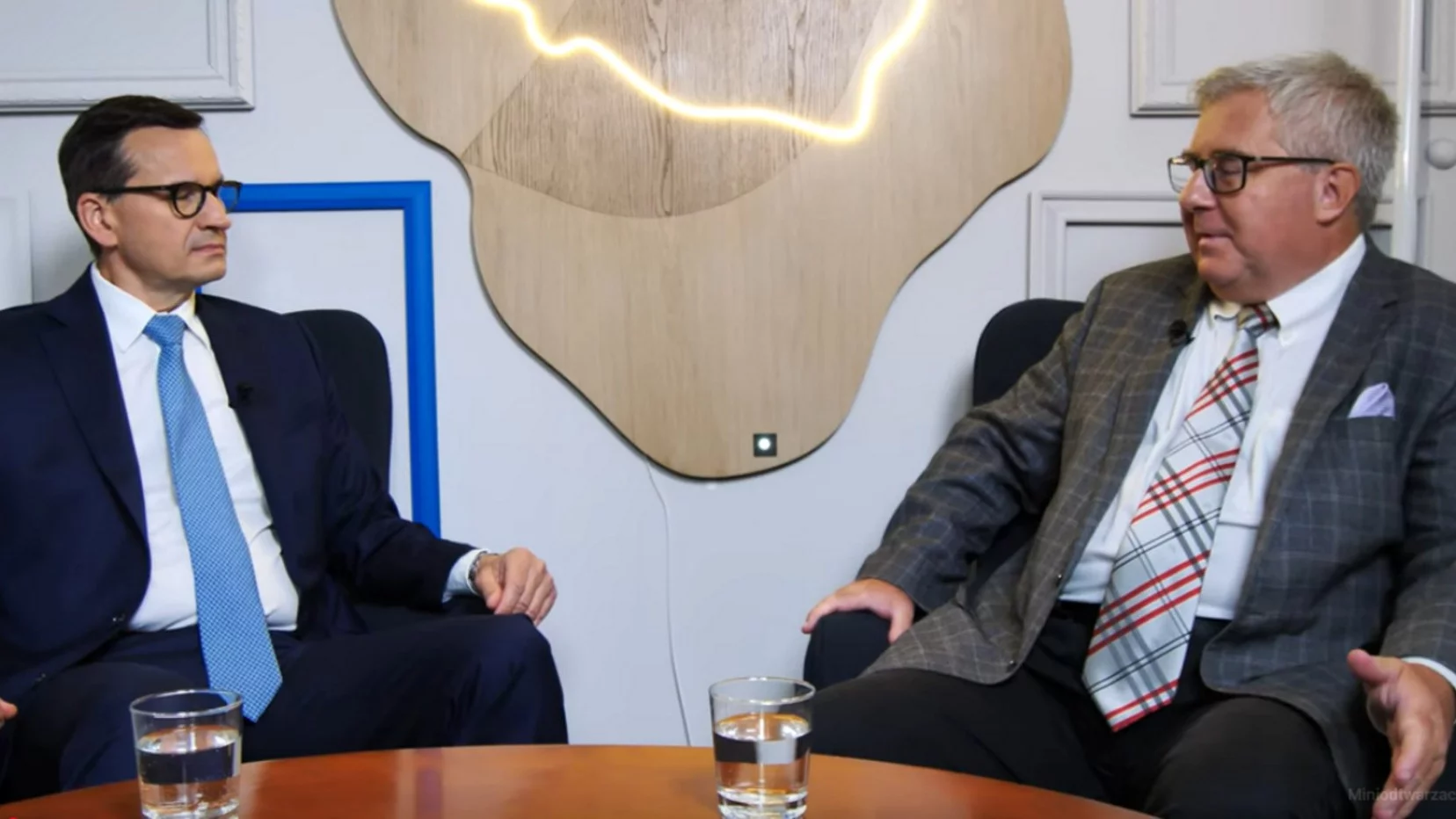 Mateusz Morawiecki i Ryszard Czarnecki