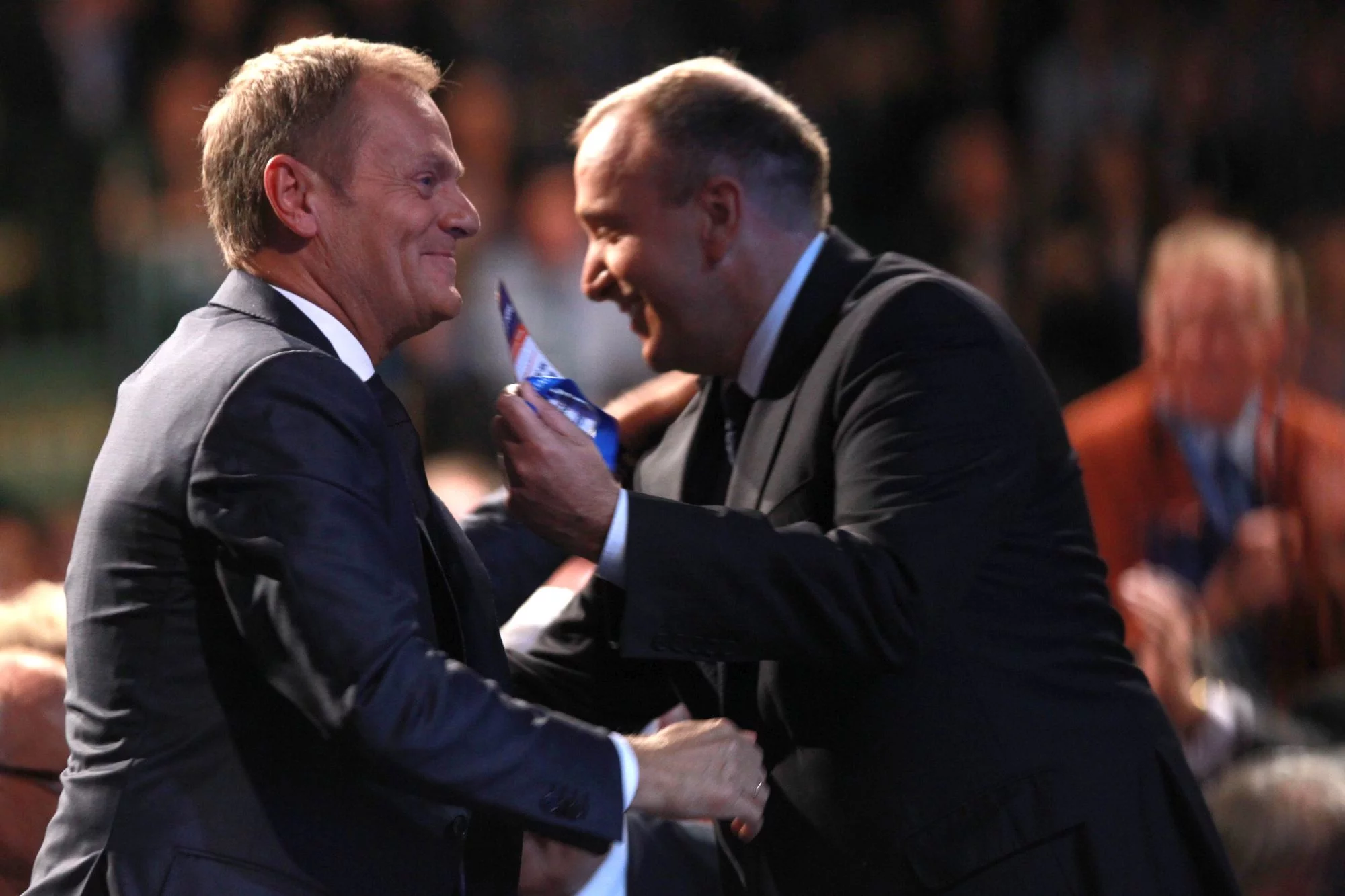 Donald Tusk i Grzegorz Schetyna