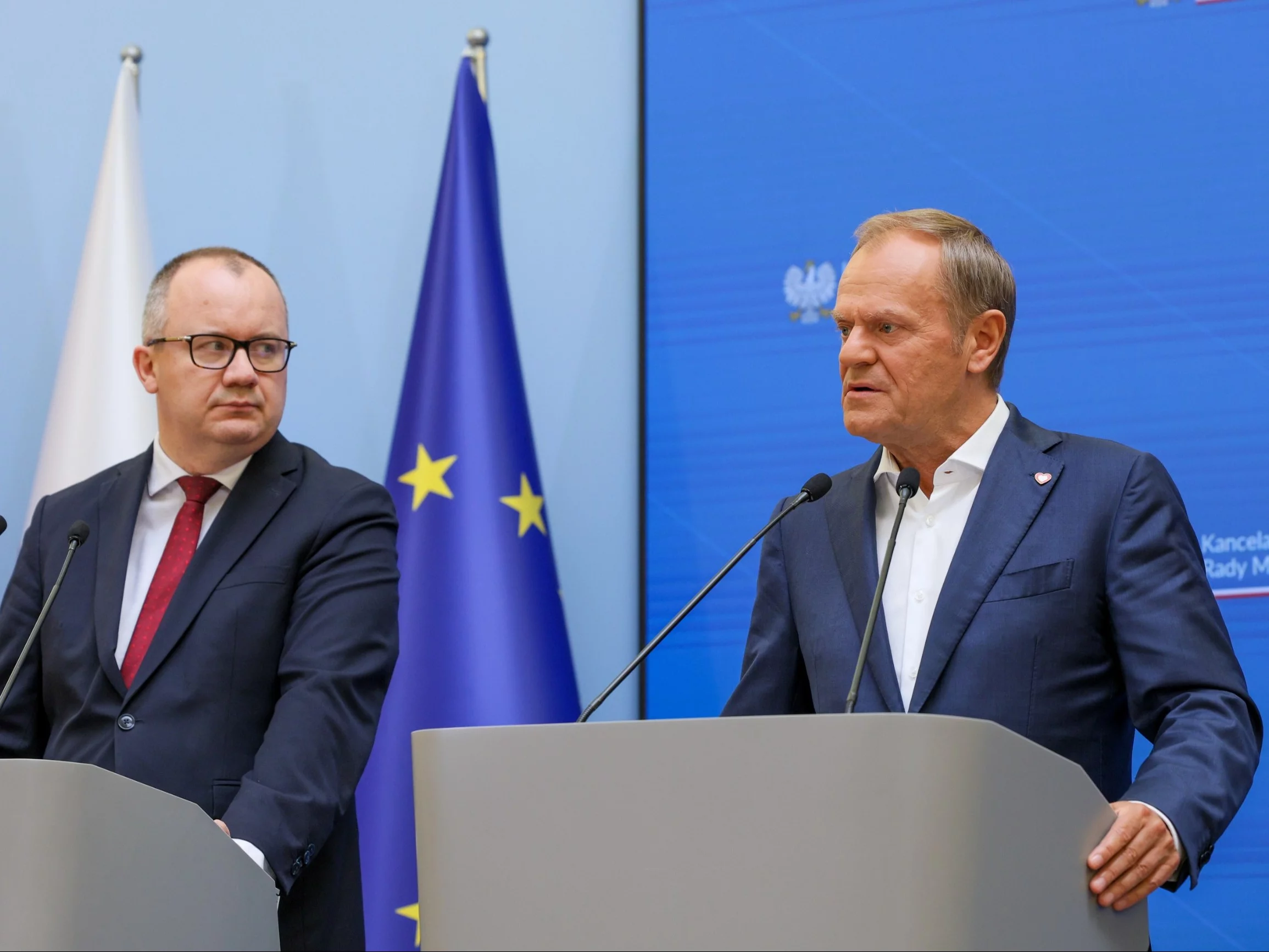 Adam Bodnar i Donald Tusk