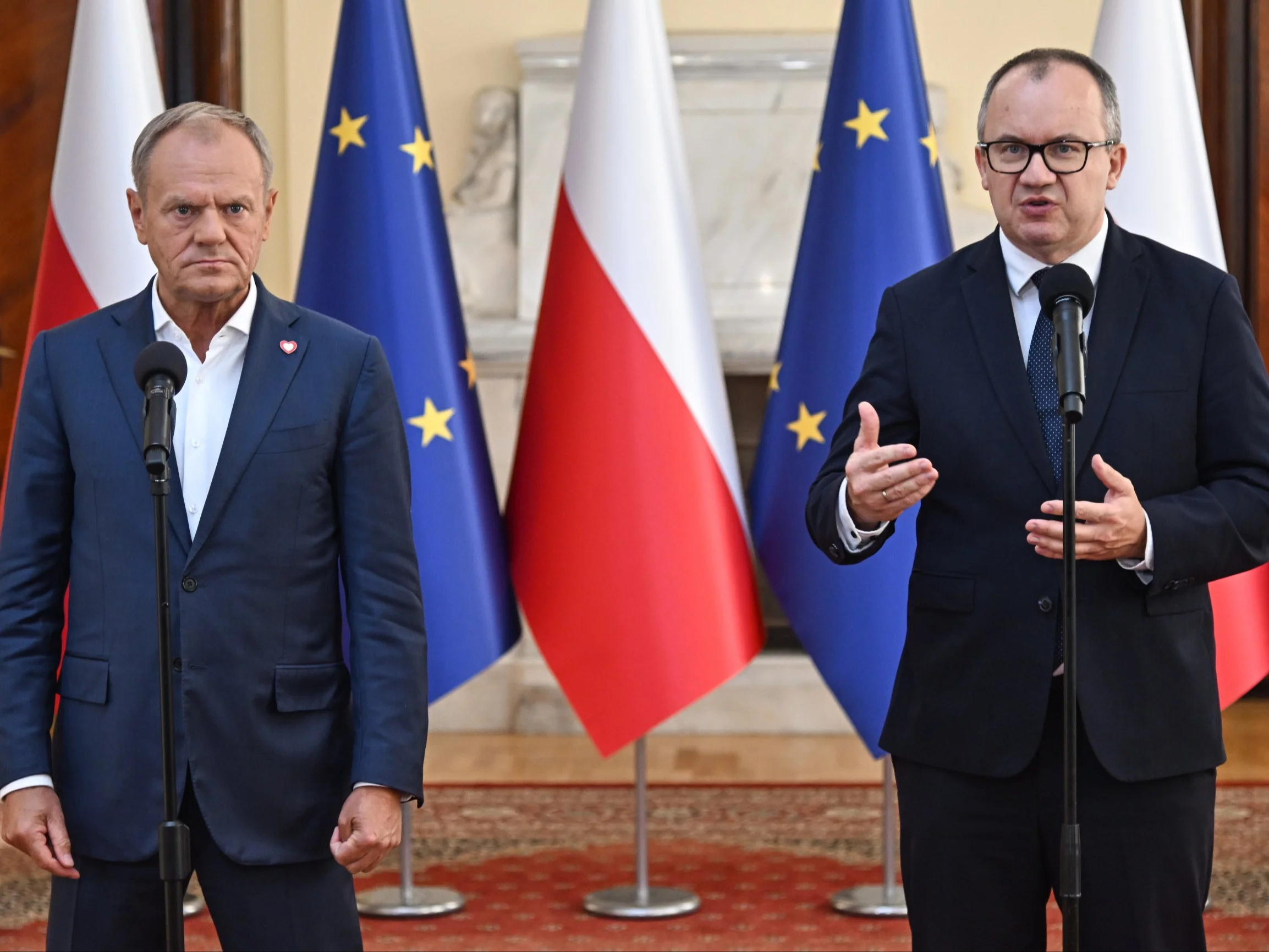 Donald Tusk i Adam Bodnar