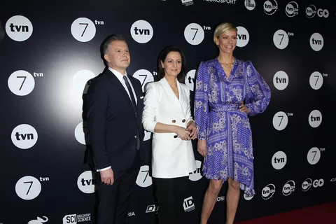 Od lewej: Grzegorz Kajdanowicz, Diana Rudnik, Anita Werner