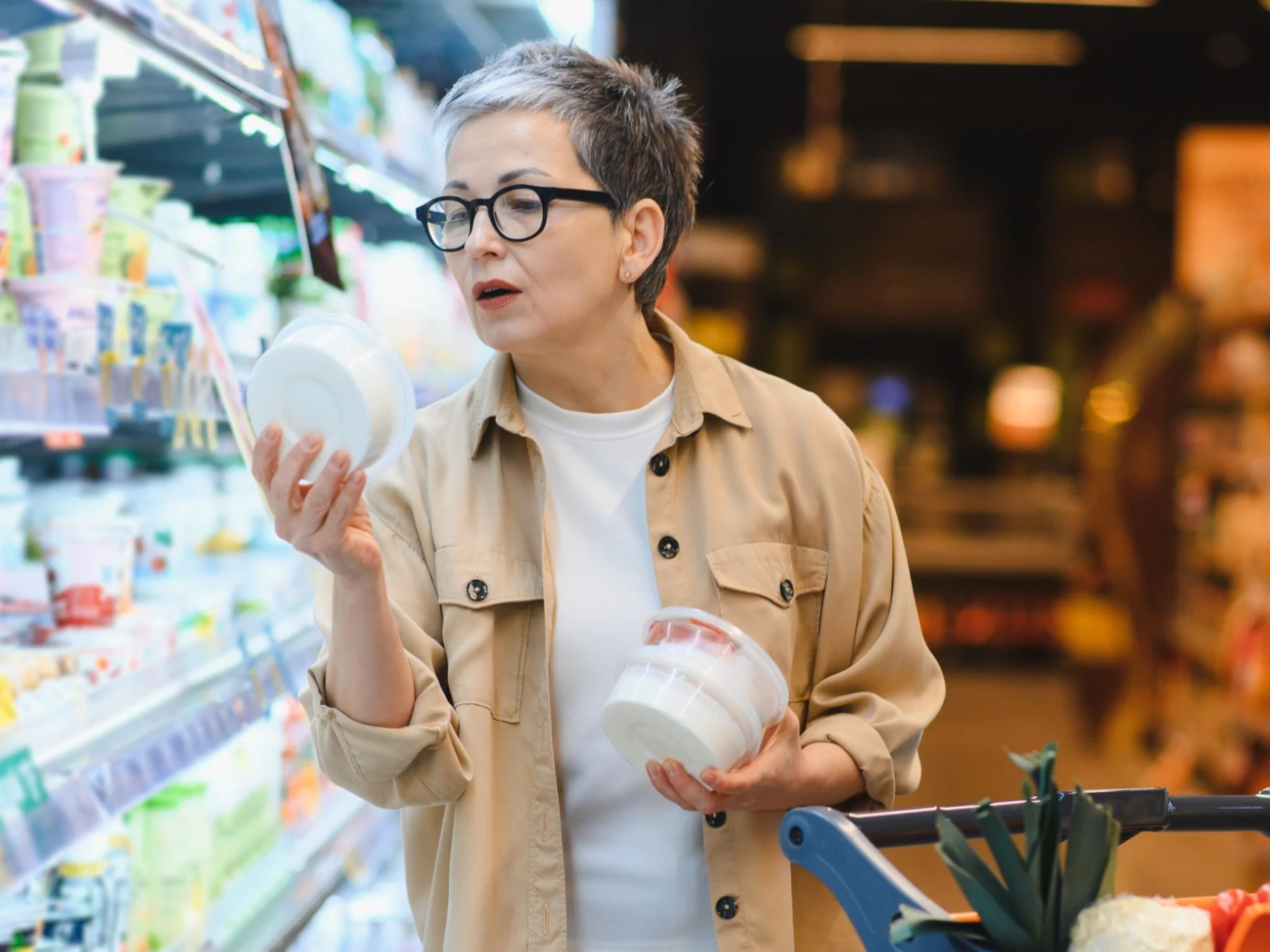 Zakupy w supermarkcie, zdjęcie ilustracyjne