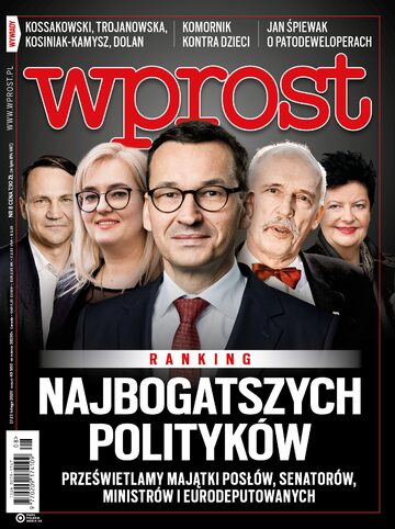 Tygodnik WPROST 8/2020 - Okładka