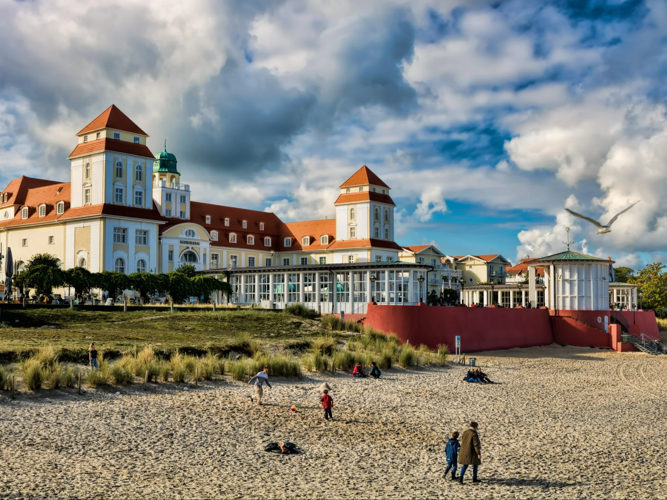 Plaża w Binz