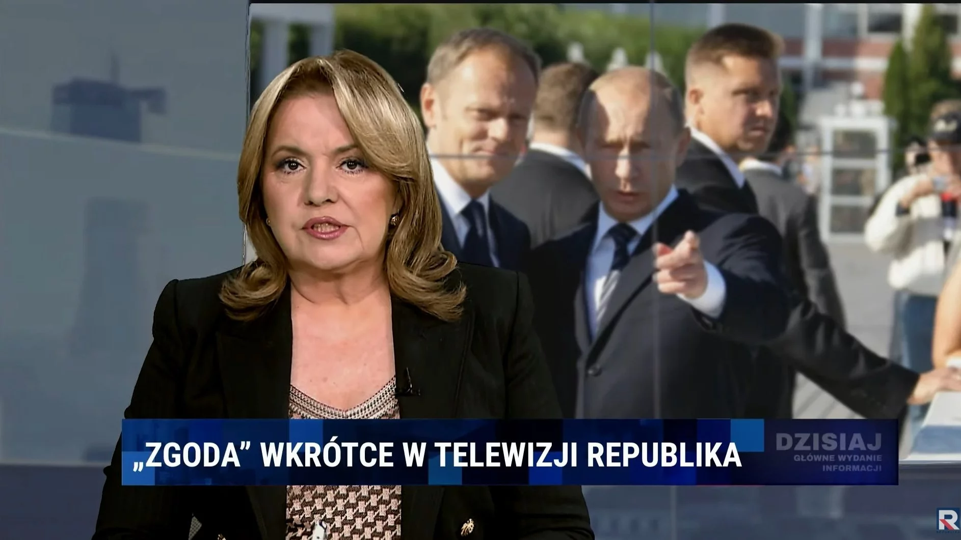 Danuta Holecka w „Dzisiaj” na antenie TV Republika