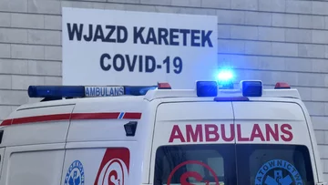 Tymczasowy szpital dla chorych na COVID-19 na Stadionie Narodowym w Warszawie