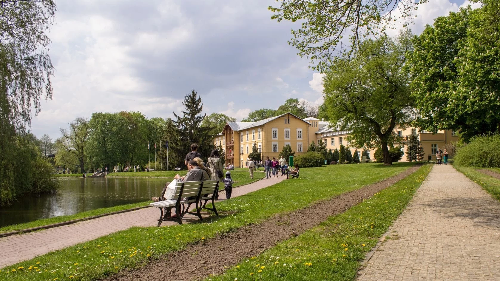 Sanatorium w Nałęczowie.