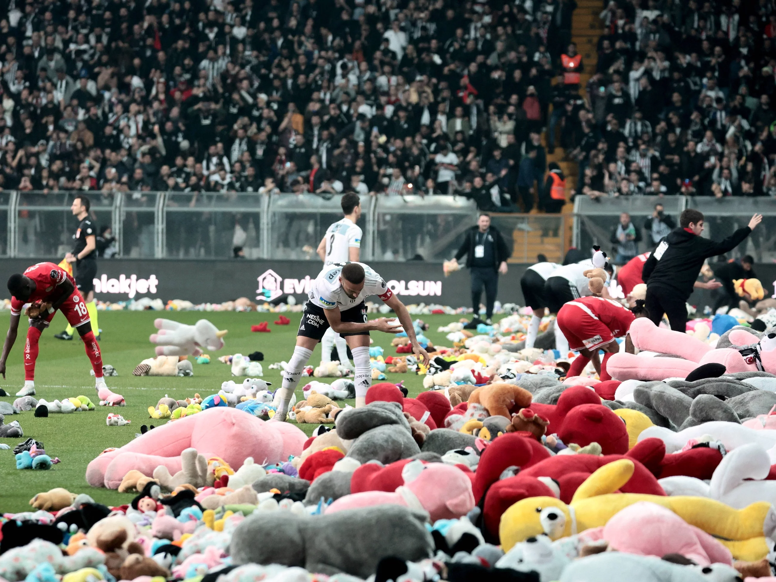 Pluszaki na stadionie Besiktasu Stambul