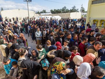 Uchodźcy przybyli do Grecji