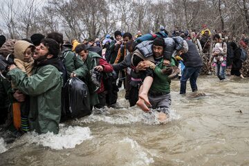 Uchodźcy, zdjęcie ilustracyjne