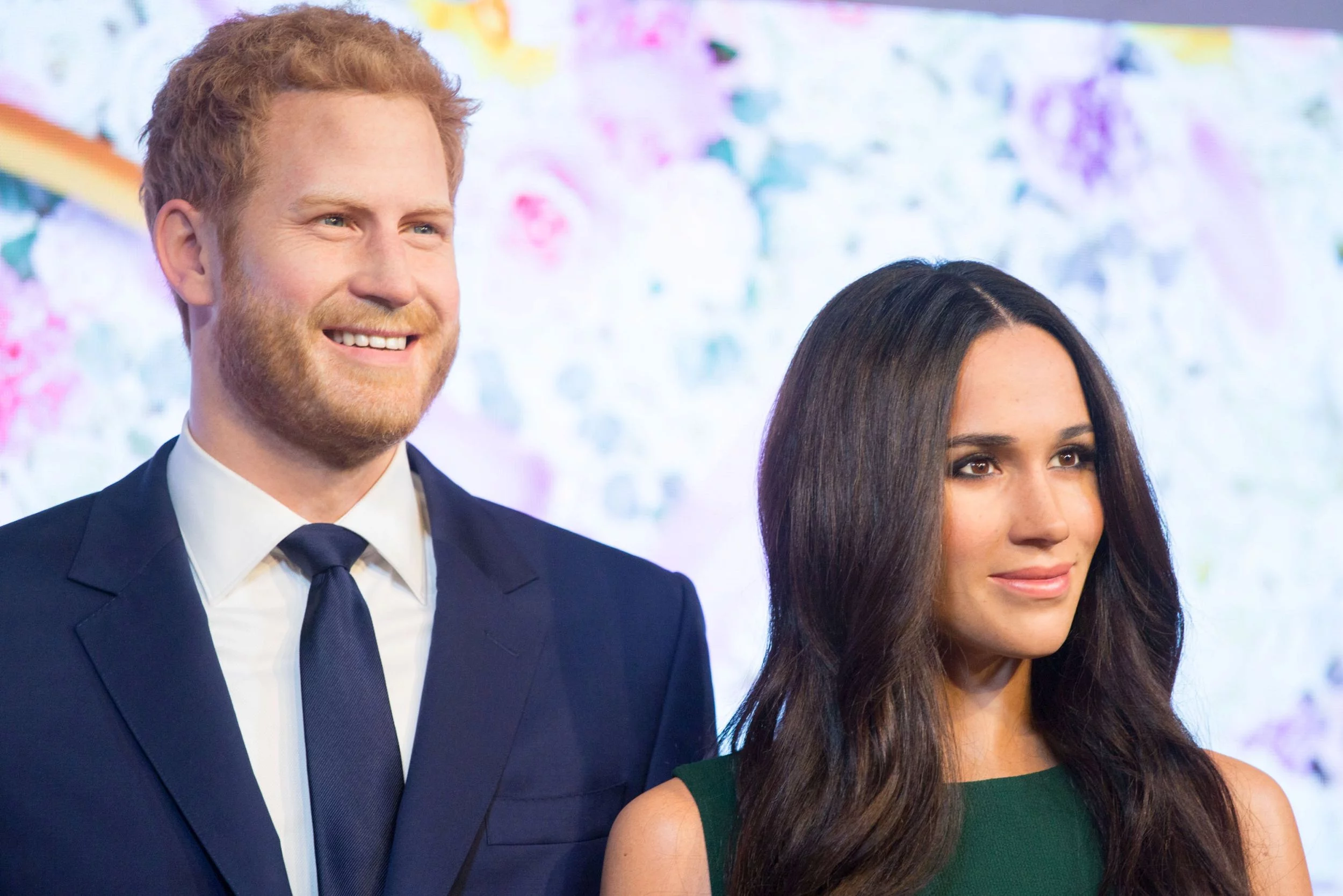 Figury woskowe Meghan Markle i księcia Harry'ego