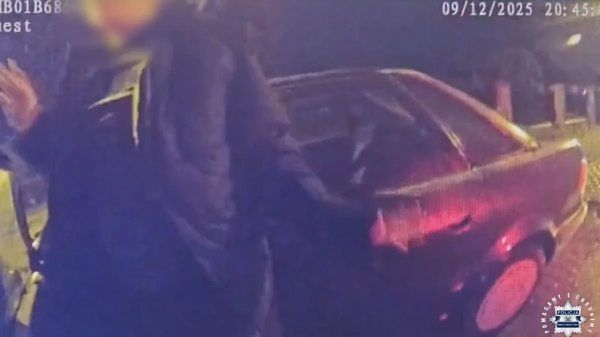 Ukradł matce auto, uciekał przed żabolami. Po zatrzymaniu przepraszał