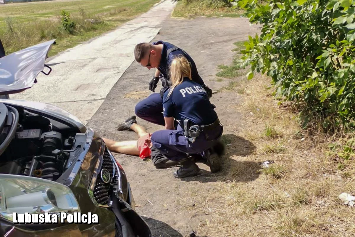 Zatrzymanie złodzieja Porsche Cayenne