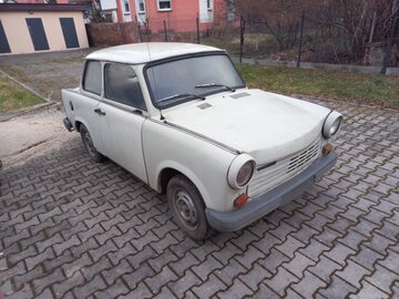 Ukradziony przez złodziei Trabant