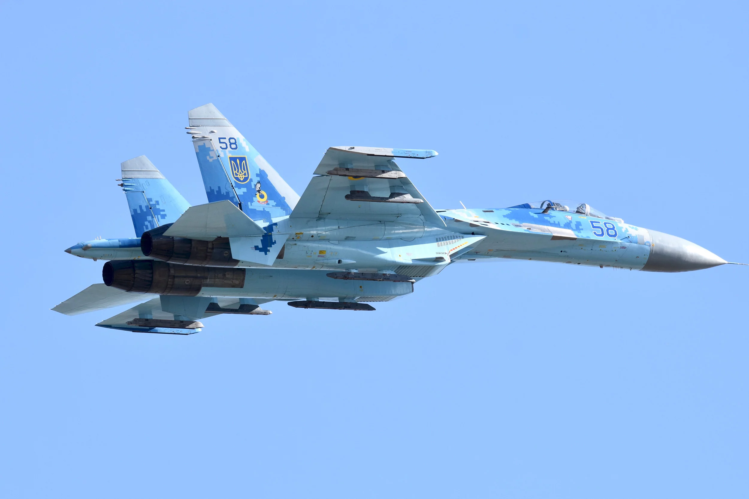 Sukhoi SU-27 (Flanker) Sił Zbrojnych Ukrainy