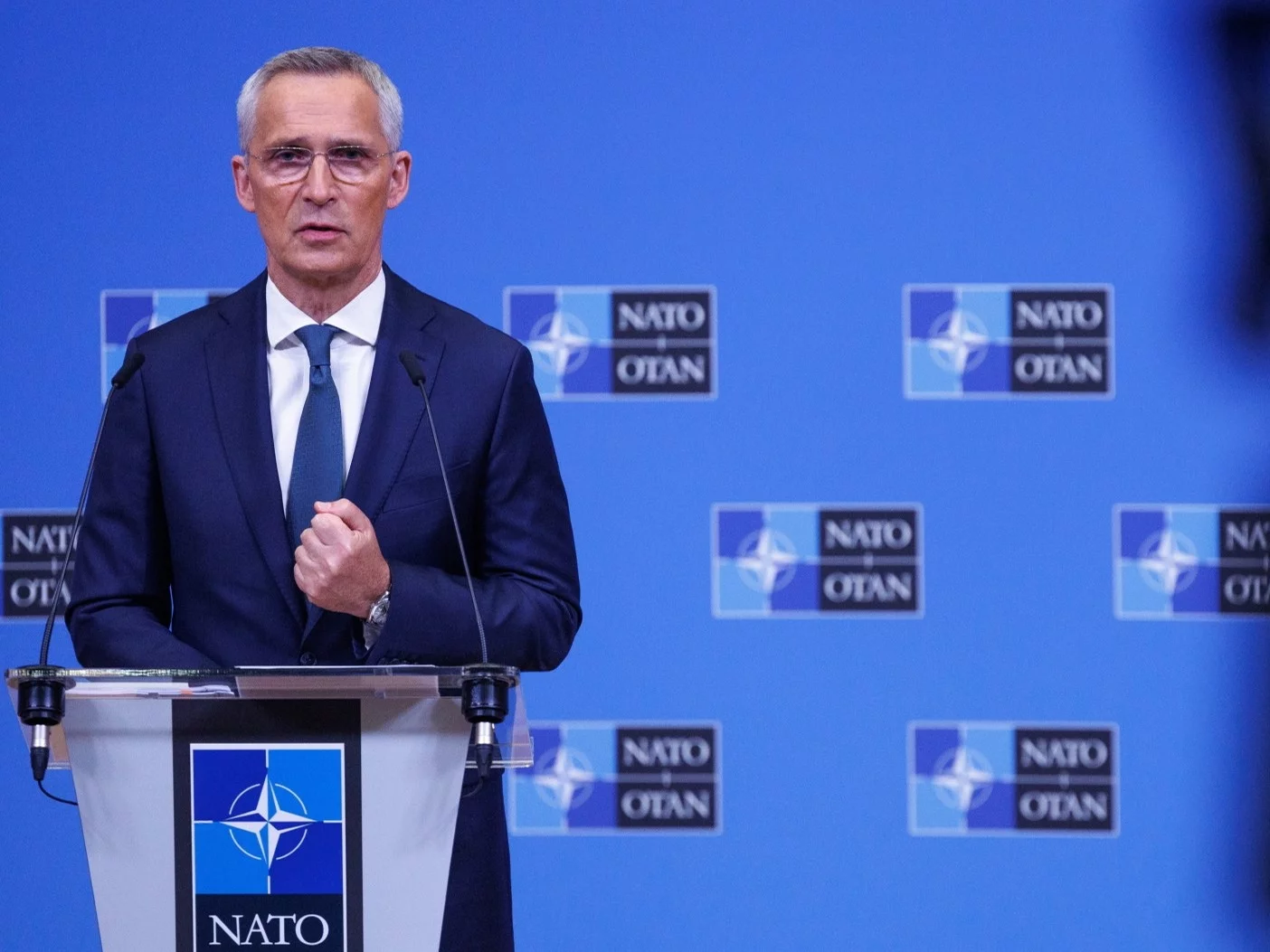 Sekretarz generalny NATO Jens Stoltenberg