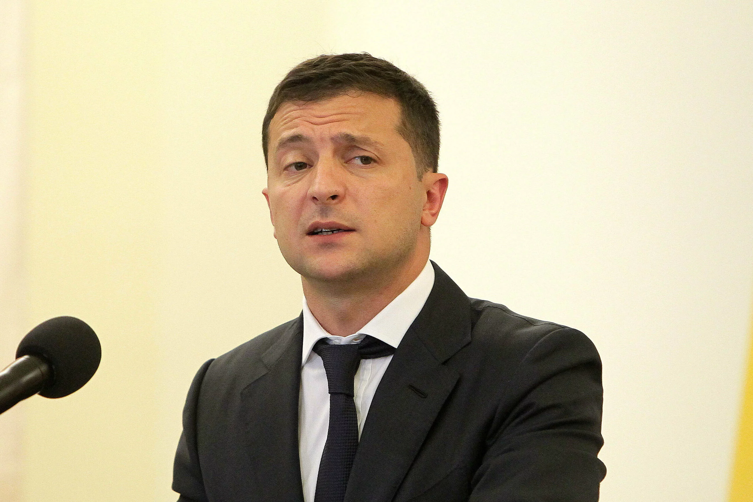 Prezydent Ukrainy Wołodymyr Zełenski