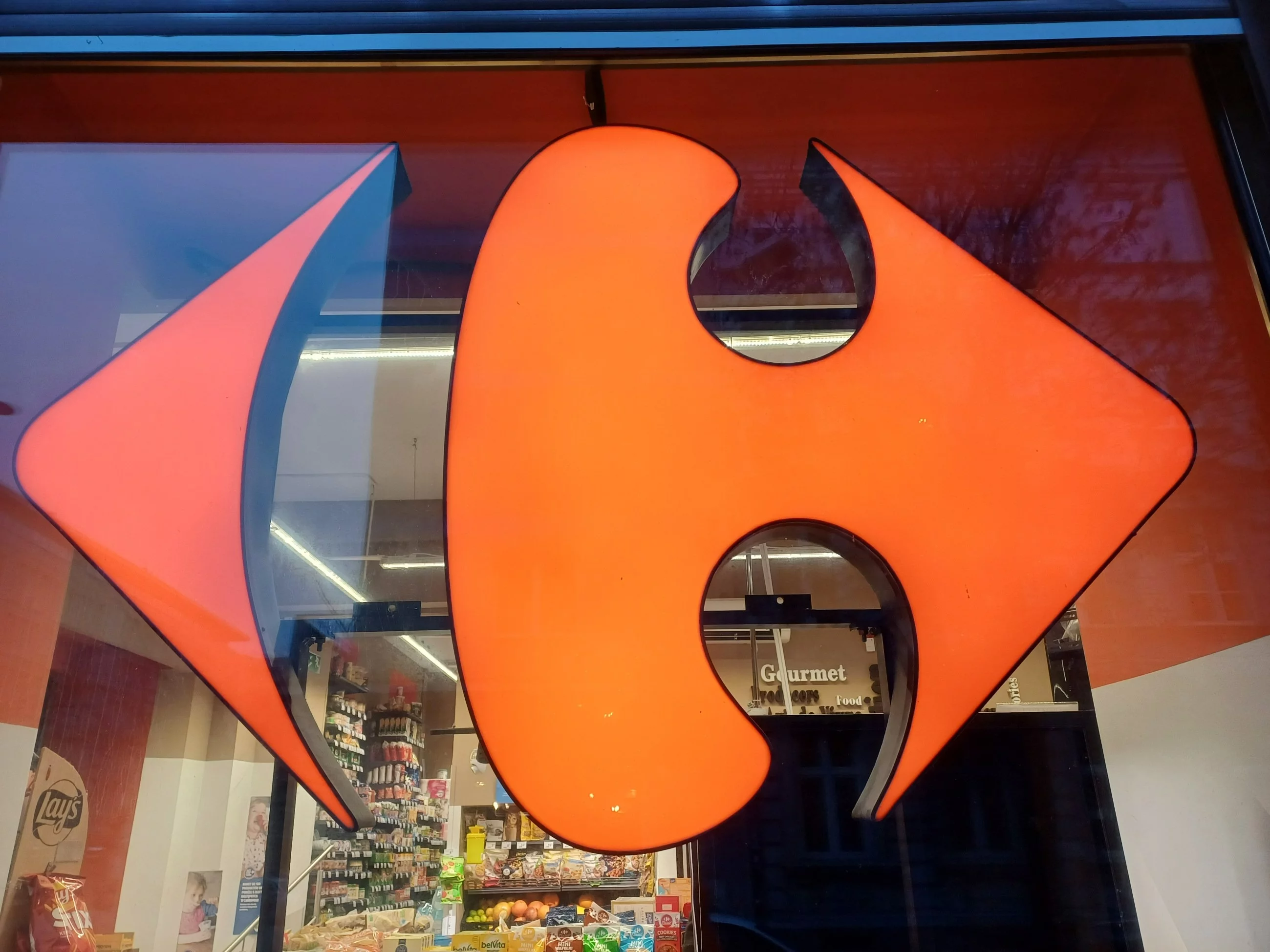 Logo sieci Carrefour
