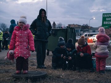 Ukraińscy uchodźcy w Przemyślu