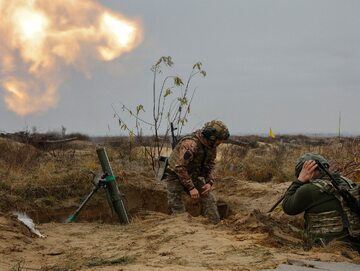 Ukraińscy żołnierze z brygady szturmowej Huragan podczas ćwiczeń, zdjęcie ilustracyjne