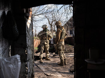Ukraińscy żołnierze, zdjęcie ilustracyjne