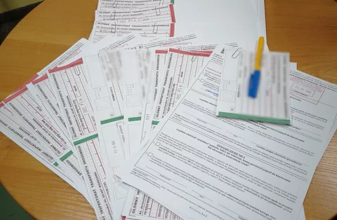 Mandaty ukraińskiego kierowcy opiewają na 2,8 tys. zł