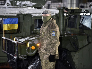 Ukraiński żołnierz, zdjęcie ilustracyjne