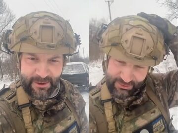Ukraiński żołnierz zwraca się do mam