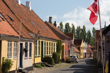 Ulica w duńskim miasteczku