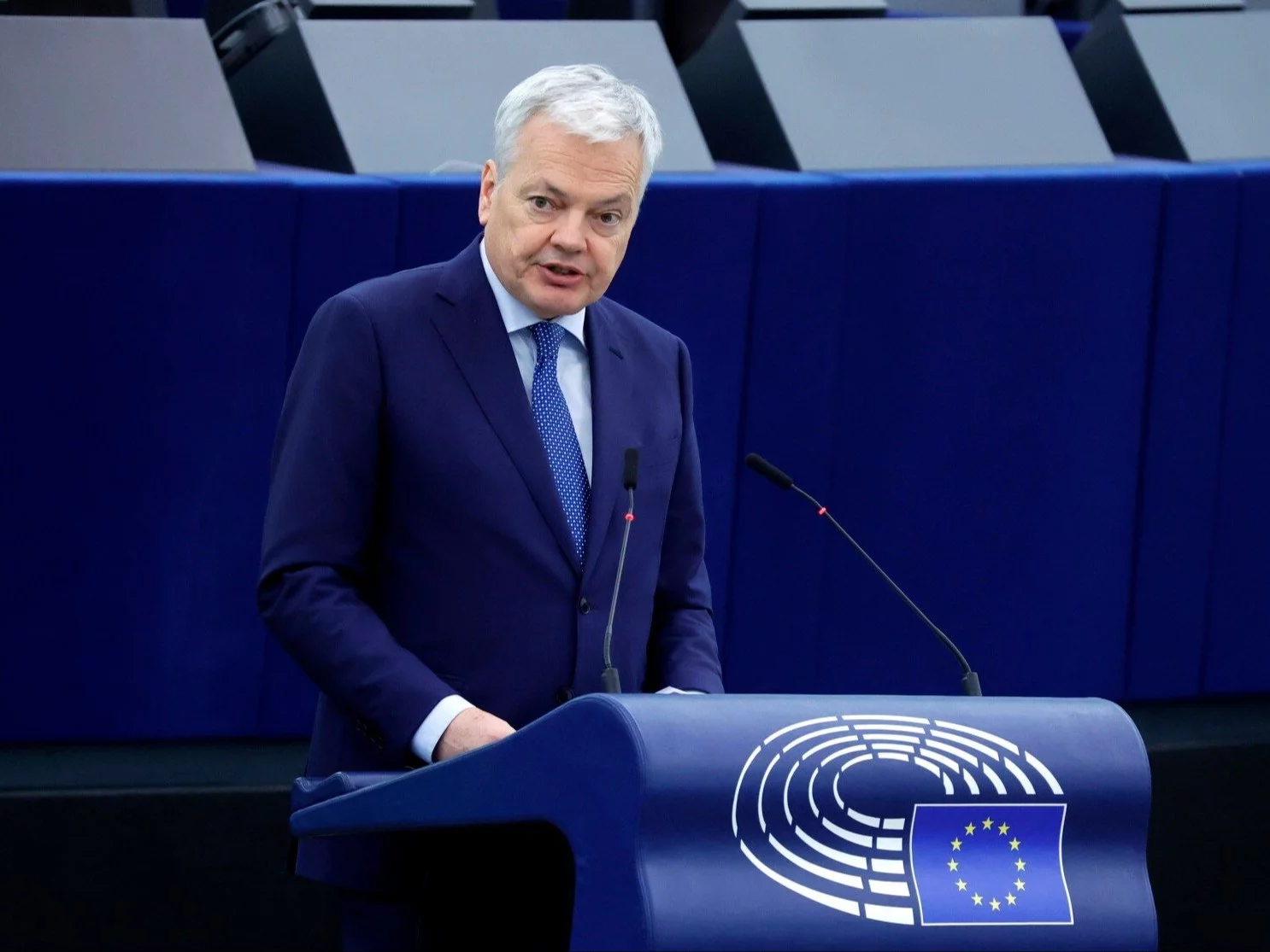 Komisarz UE ds. sprawiedliwości Didier Reynders