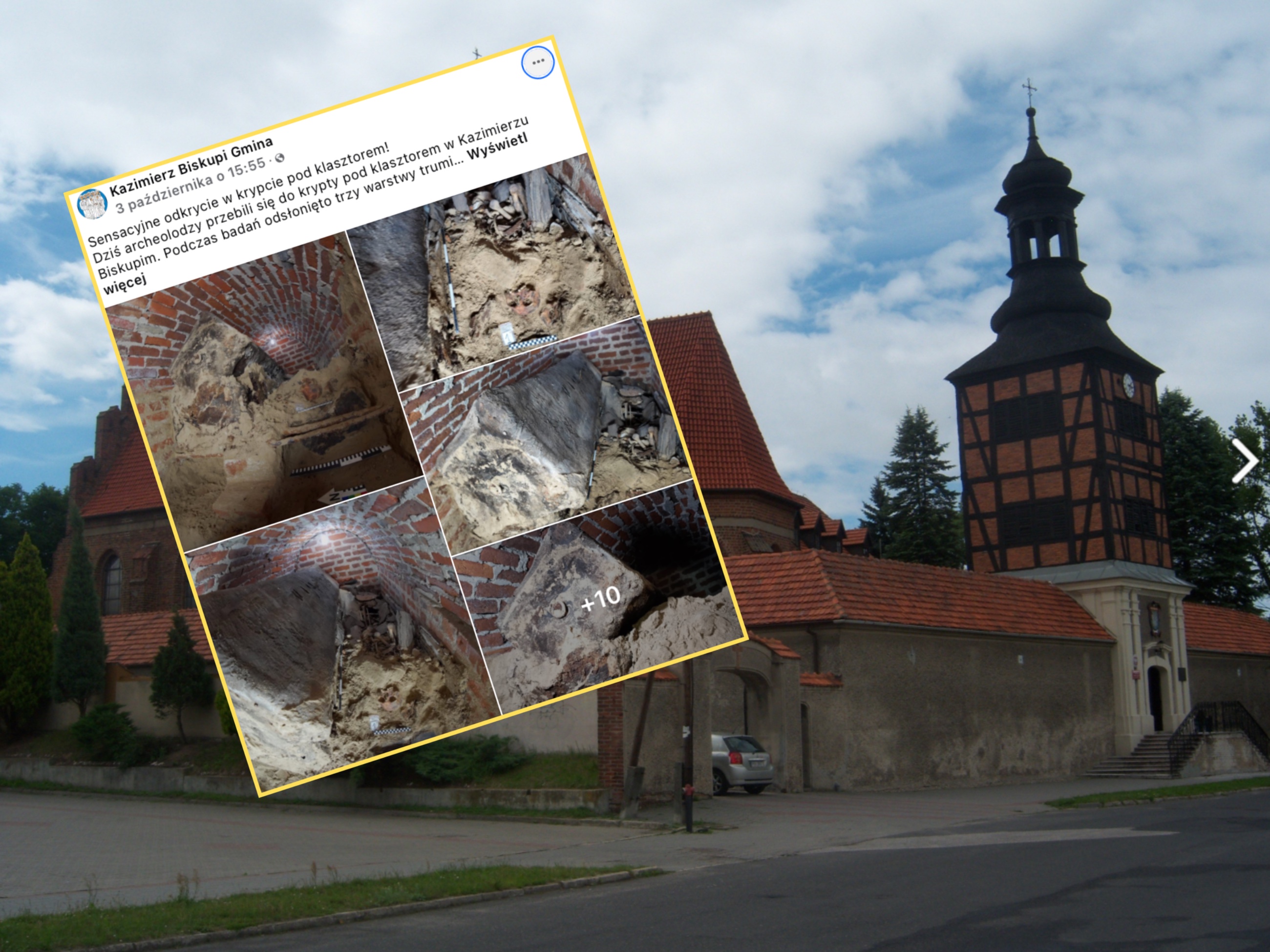 Unikatowe odkrycie pod Koninem. Naukowcy weszli do zamkniętej krypty