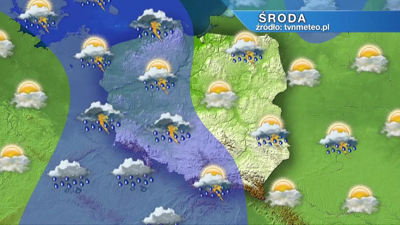 Prognoza pogody, zdj. ilustracyjne