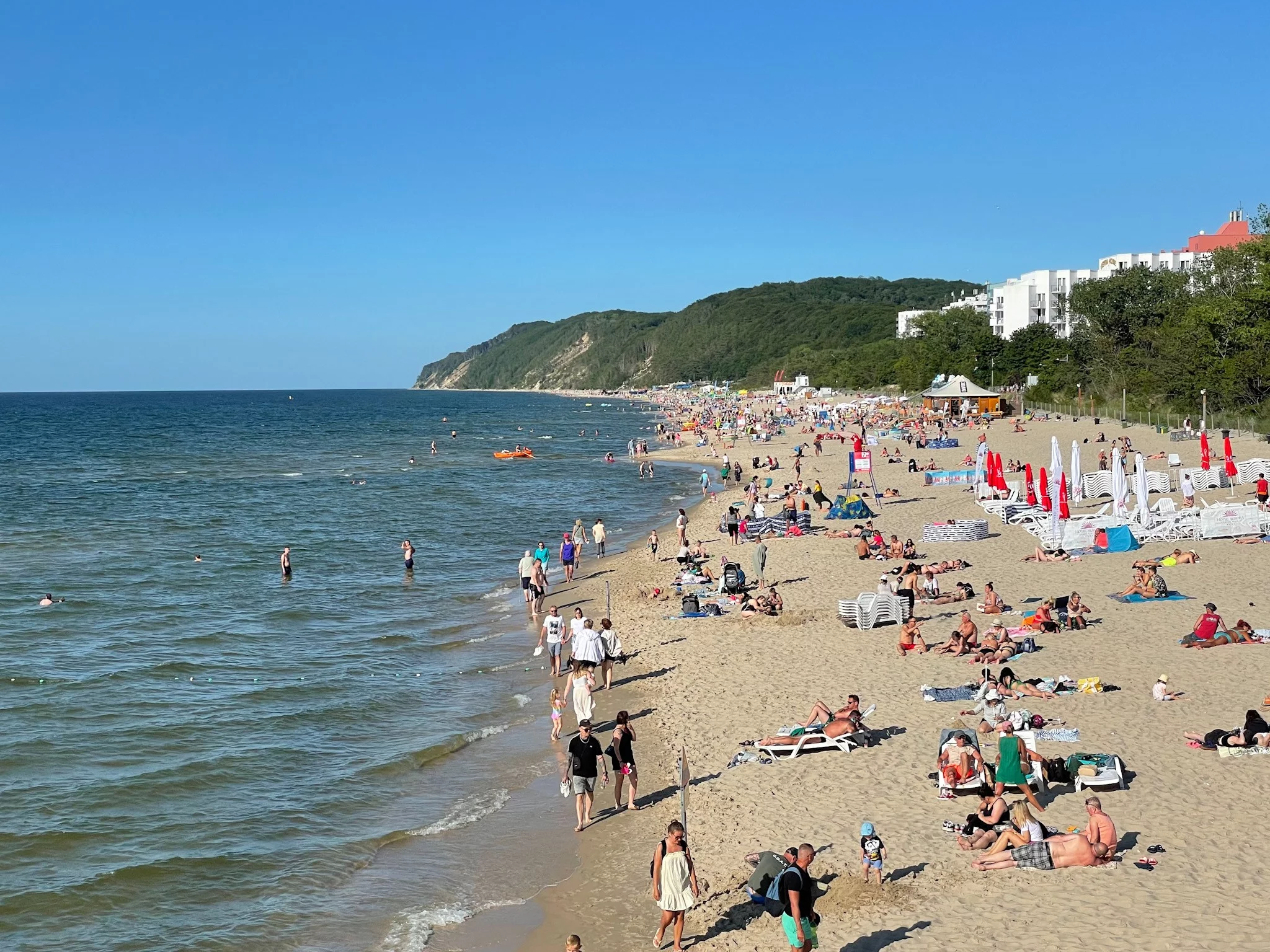 Plaża w Międzyzdrojach