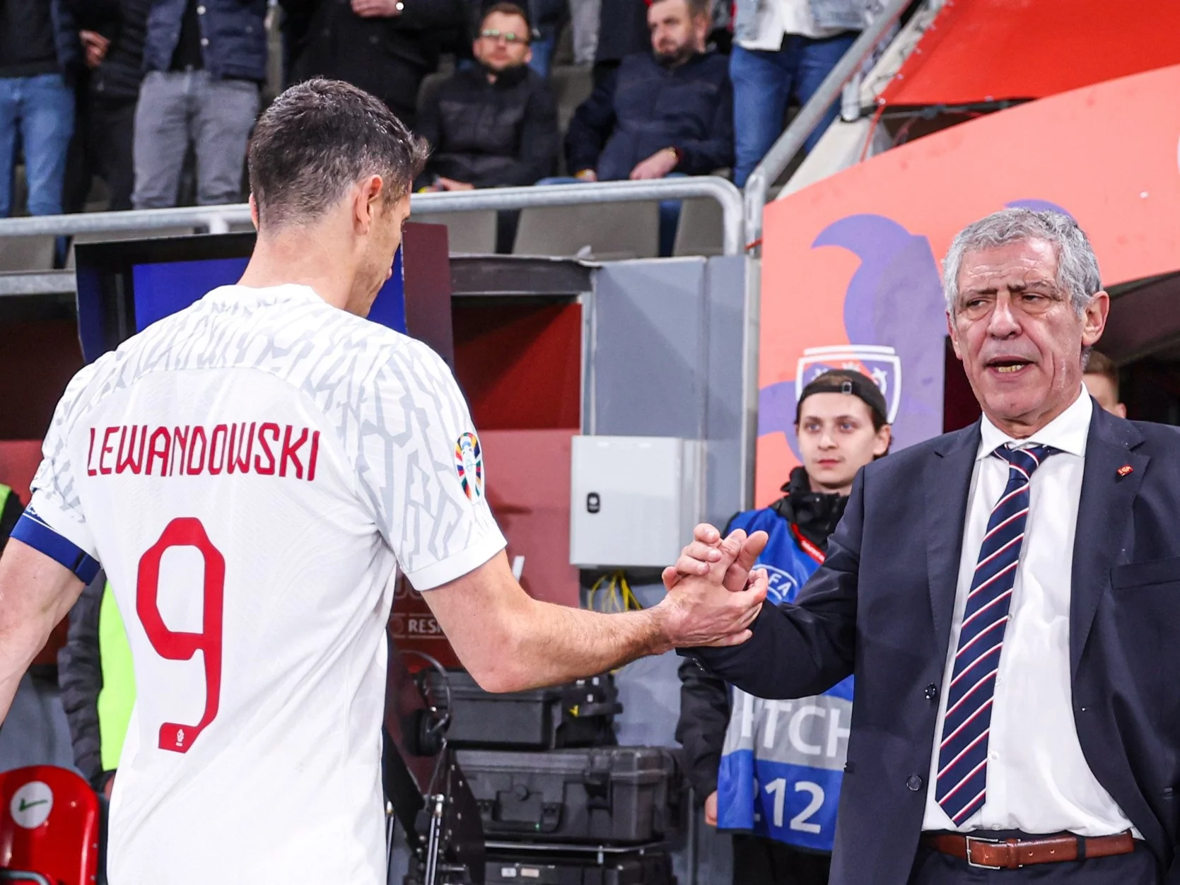 Robert Lewandowski, Fernando Santos