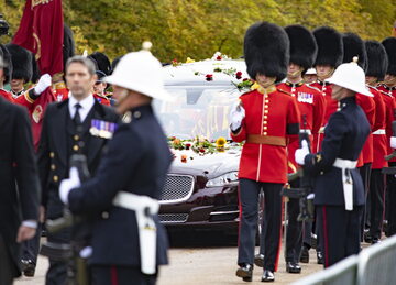 Uroczystości pogrzebowe królowej Elżbiety II, zdjęcie ilustracyjne