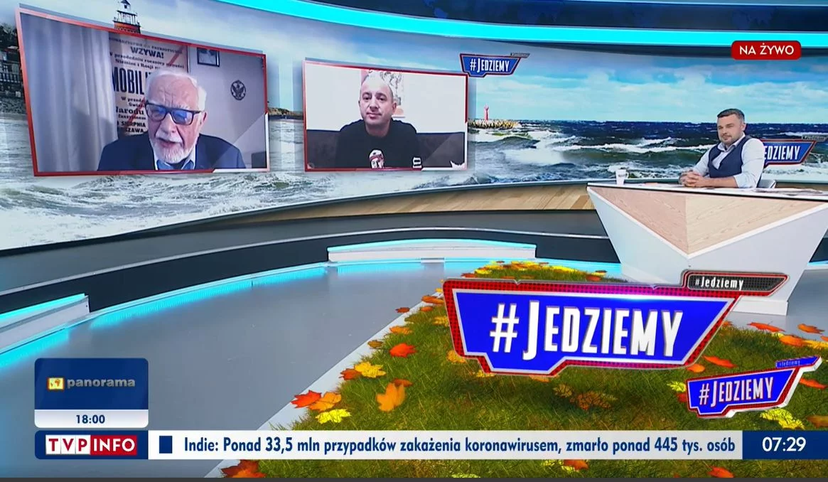 Jan Pietrzak w „#Jedziemy”