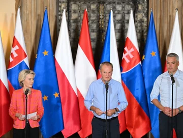 Ursula von der Leyen i Donald Tusk