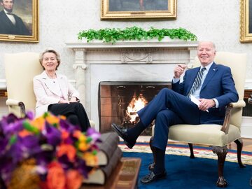 Ursula von der Leyen i Joe Biden