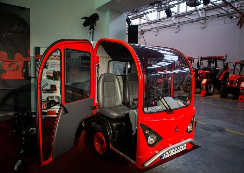 Elektryczny samochód Ursusa, prototyp