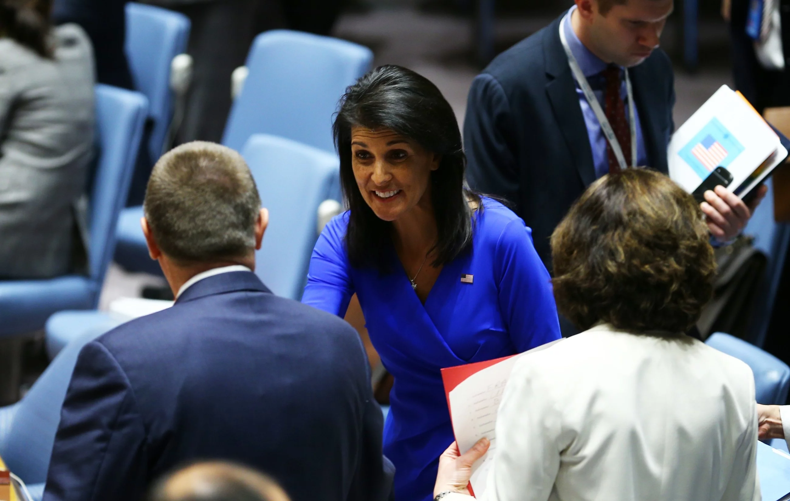 Amerykańska ambasador przy ONZ Nikki Haley