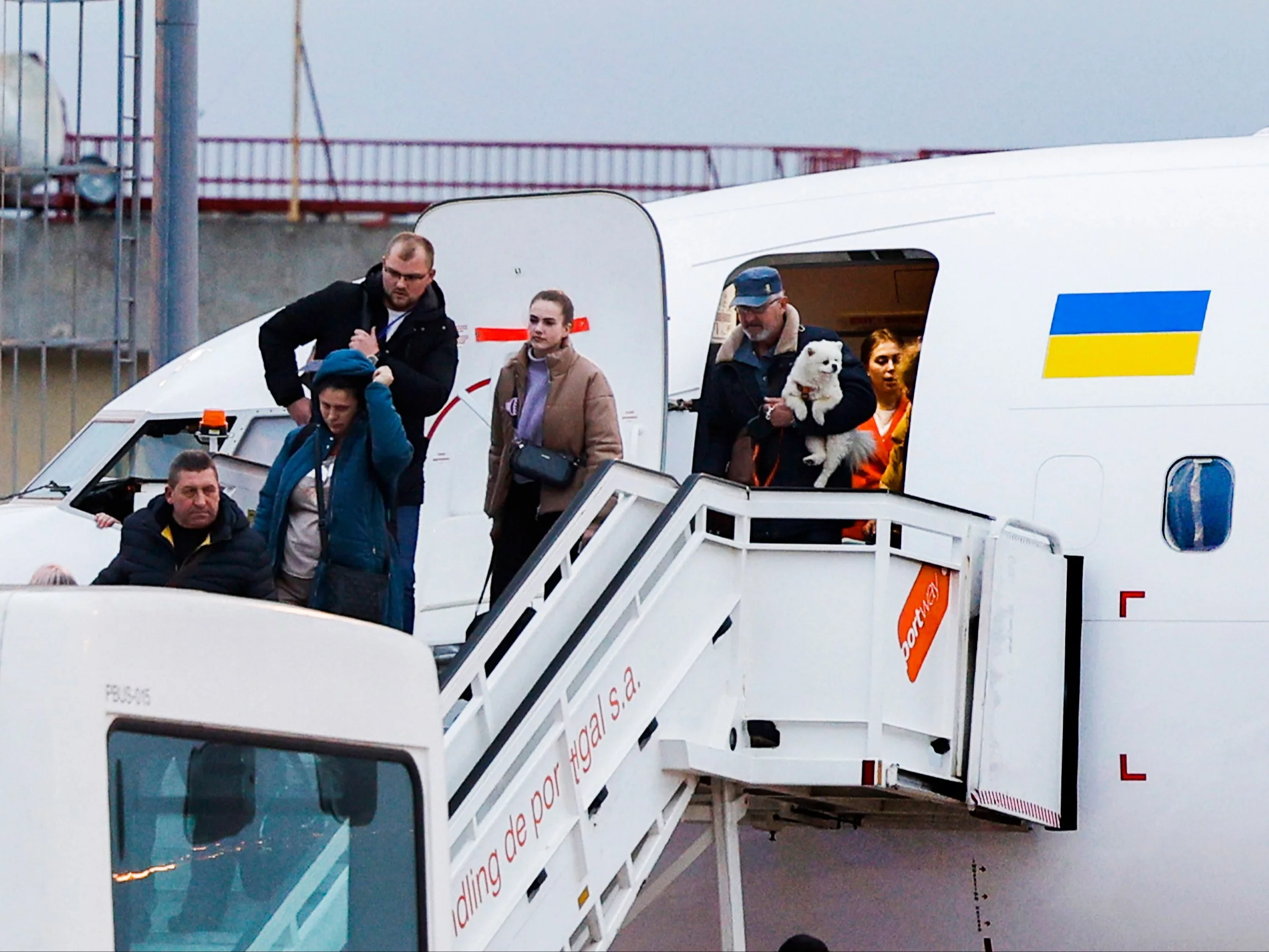 Ukraińscy migranci (w tym wypadku uciekający z Mołdawii)