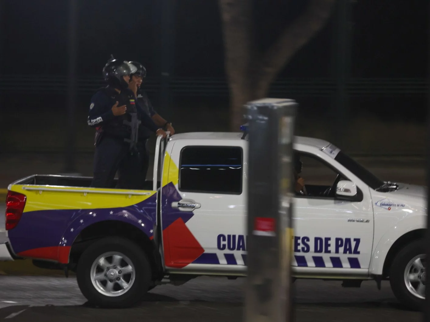 Mobilizacja sił w Caracas