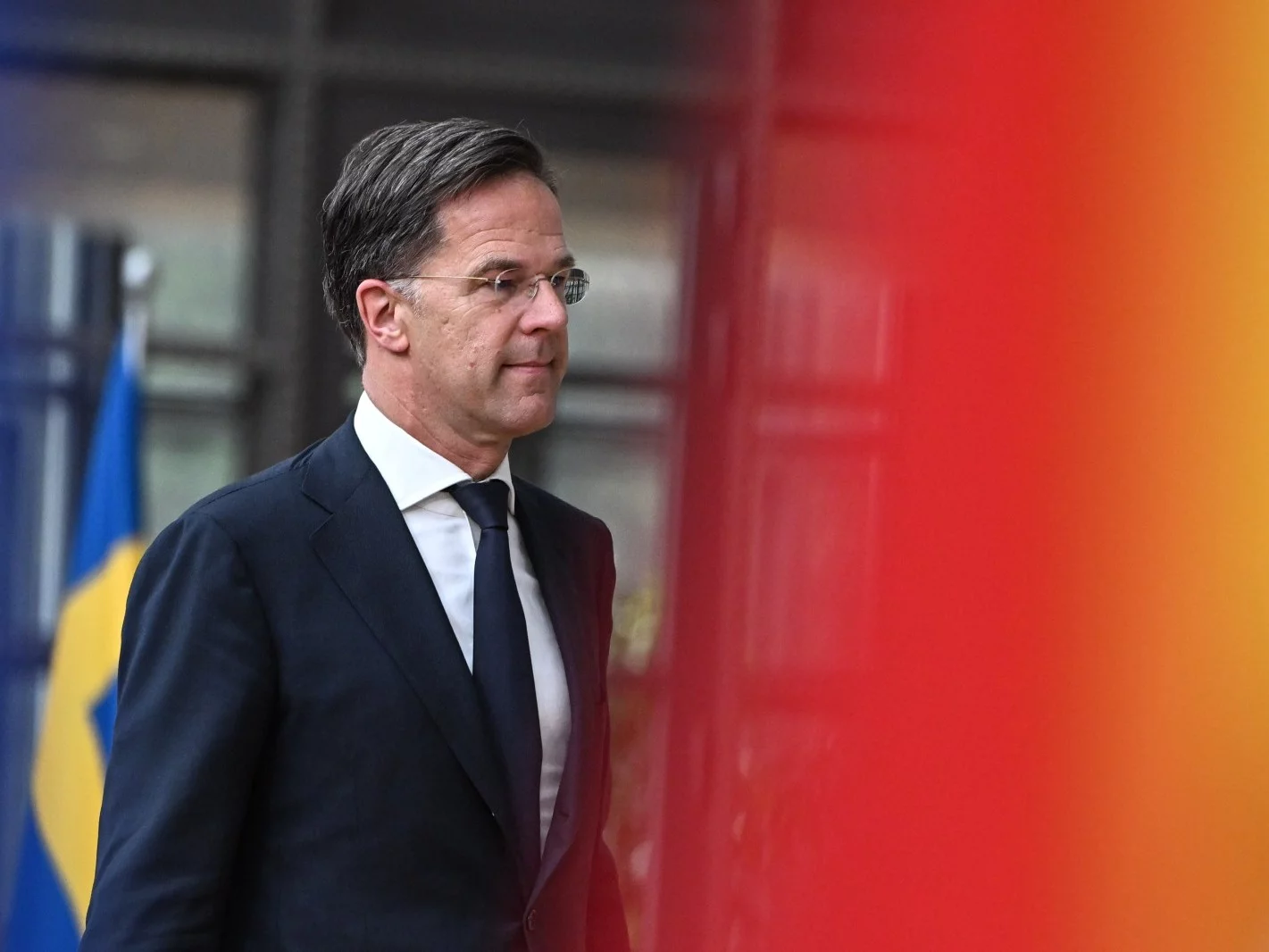 Ustępujący premier Holandii Mark Rutte