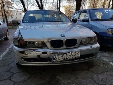 Uszkodzone BMW