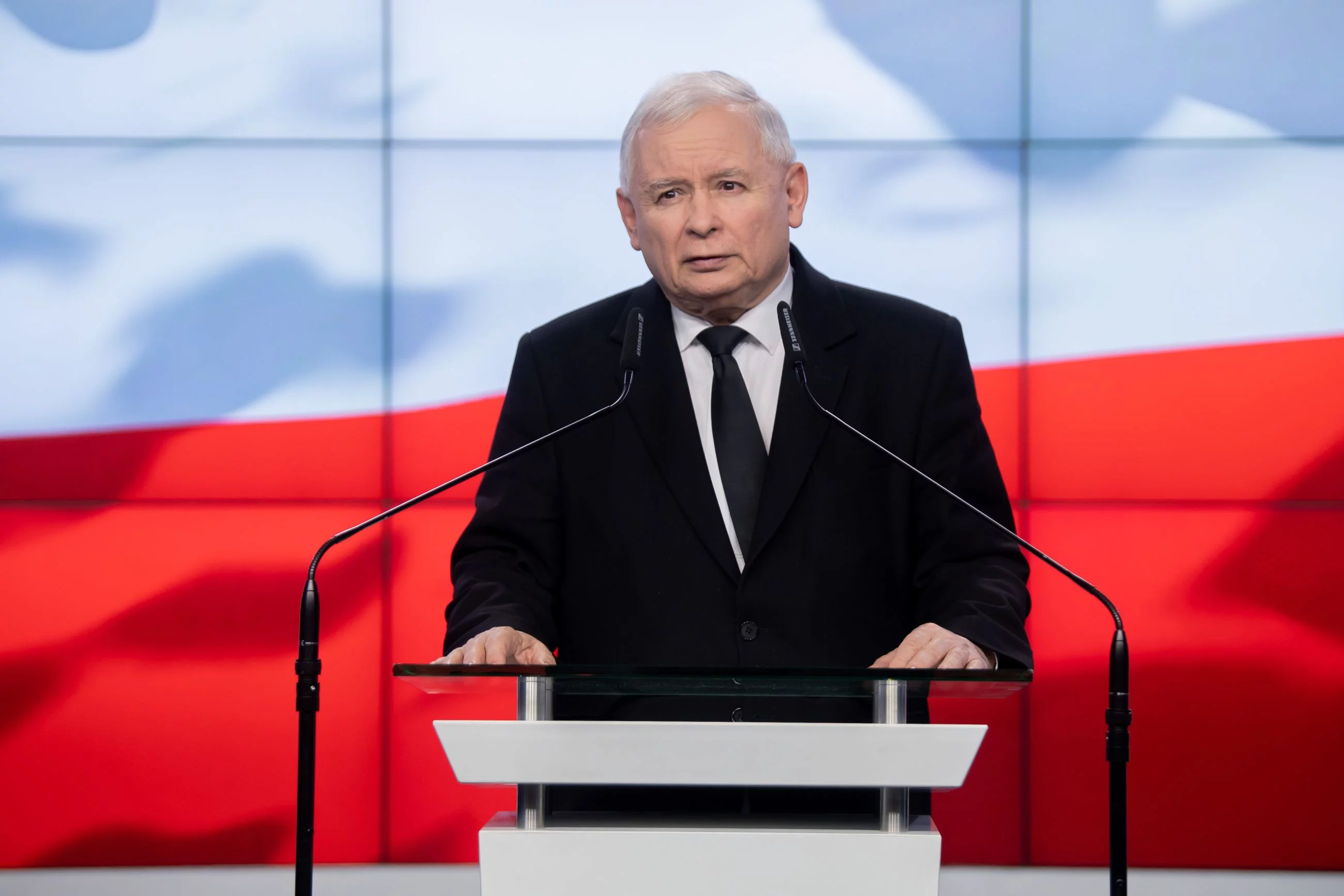 Prezes PiS Jarosław Kaczyński